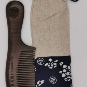 TNY Health Comb - Black Ebony Comb 养生梳子- 黑檀木梳
